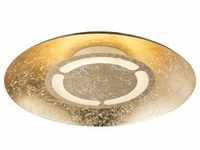 Globo Tabea LED Deckenleuchte gold 35x7,5cm