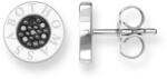 THOMAS SABO Ohrstecker klassisch Pav&eacute; schwarz 925 Sterlingsilber