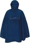 VAUDE Valdipino Poncho, wasserdicht und winddicht, marine, S