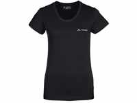 VAUDE Damen T-shirt Women's Brand Shirt, Black, 36, 050960100360