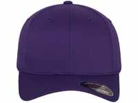 Flexfit Unisex Wooly Combed Baseballkappe, purple, L/XL