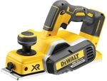 Dewalt 18 Volt Akku-Hobel DCP580NT (b&uuml;rstenloser Motor, Messerwellenbreite 82...