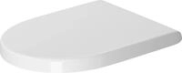 Duravit WC-Sitz Starck 3, Toilettendeckel mit Absenkautomatik, Klodeckel aus