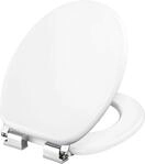 Cornat WC-Sitz "Molinos" - Klassisch wei&szlig;er Look - Hochwertiger Holzkern -