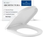 Villeroy & Boch WC-Sitz Architectura - Toilettendeckel Wei&szlig; gl&auml;nzend aus...