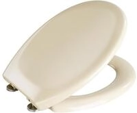 WENKO Toilettendeckel mit Absenkautomatik, oval, belastbar bis 150 kg, abnehmbarer WC