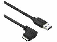 StarTech.com 2m Micro USB 3.0 Kabel - USB A zu links gewinkeltes Micro B USB