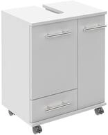 Schildmeyer 114669 Waschbeckenunterschrank, 50 x 63,5 x 32,5 cm, wei&szlig;