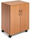 Durable Multifunktionswagen 74/53 geschlossen, Buche, 311547