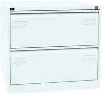 BISLEY Light H&auml;ngeregistraturschrank, doppelbahnig, DIN A4, 2 HR-Schubladen,...