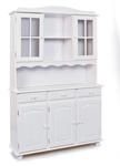 Inter Link &ndash; Vitrinenschrank - K&uuml;chenschrank - Geschirrschrank - Esszimmerschrank