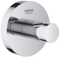 GROHE Essentials, Bademantelhaken mit verdeckter Befestigung (langlebige und