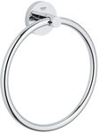 GROHE Essentials - Handtuchring (Material: Metall, verdeckte Befestigung, zum bohren