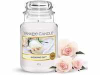 Yankee Candle Duftkerze Große Kerze im Glas | Wedding Day | Brenndauer bis zu...