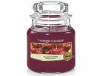 Yankee Candle Duftkerze im Glas (klein) | Black Cherry | Brenndauer bis zu 30...