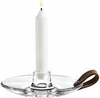 Holmegaard Kammerleuchter &Oslash;16 cm Design with Light Mobile Lichtquelle, klar
