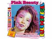 Eulenspiegel 204061 - Motiv-Set Pink Beauty, 4 Farben, 1 Pinsel, 1 Anleitung, für