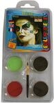 Eulenspiegel 204085 - Schmink-Set Hexe, f&uuml;r ca. 40 Masken, Schminkfarben,...