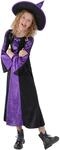 Smiffys Bewitched Costume, Purple Halloween und Karneval