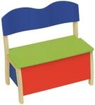 roba Kindertruhenbank, aus Massivholz und MDF gefertigt, R&uuml;cken und Sitzfl&auml;che
