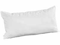 Badenia Trendline Kopfkissen Comfort mit Baumwollbezug, 40 x 80 cm, weiß,...