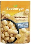 Seeberger Macadamias ger&ouml;stet & gesalzen: Feinstens veredelte Macadamian&uuml;sse -