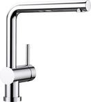 BLANCO LINUS-F | K&uuml;chenarmatur in chrom | Hochdruck | Vorfensterarmatur zur...