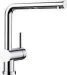 BLANCO LINUS-F | K&uuml;chenarmatur in chrom | Niederdruck | Vorfensterarmatur zur