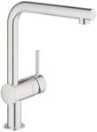 GROHE Minta, K&uuml;chenarmatur (Wasserhahn K&uuml;che mit ausziehbarer Brause,...