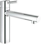 Grohe Concetto K&uuml;chenarmatur, mittelhoher Auslauf, Schwenkbereich 140Degree,