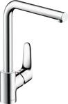 hansgrohe Focus K&uuml;chenarmatur (Wasserhahn K&uuml;che ohne Schlauchbox, 360&deg; schwenkbar,