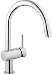 Grohe Minta K&uuml;chenarmatur, Schwenkbereich 360Degree , herausziehbarer Auslauf,