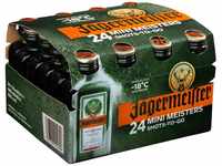 Jägermeister – 24 x 0,02l Premium Kräuterlikör Shots 35% Vol. als Party...