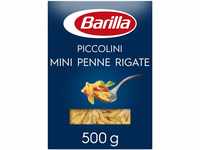 Barilla Pasta Piccolini Mini Penne Rigate aus hochwertigem Hartweizen mit einer