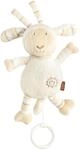Fehn Spieluhr Baby Einschlafhilfe Schaf - Kuscheltier mit Befestigung -
