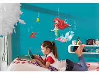 Komar Deco-Sticker von Disney - Arielle - Größe: 50 x 70 cm - Meerjungfrau,