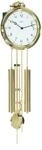 Hermle 60991-000261 Heimuhr mit Lyrapendel, Gold, Mechanisch