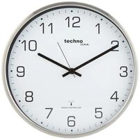 Technoline, WT 8900 Funk-Wanduhr, &Oslash; 33cm, Metallrahmen