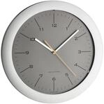 TFA Dostmann Design Funk Wanduhr, 60.3512.10, leises Uhrwerk, mit orangen
