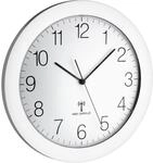 TFA Dostmann Design Funk Wanduhr, Funkuhr, gro&szlig;, als K&uuml;chenuhr geeignet,