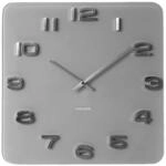 Karlsson Wanduhr Vintage graues Glas, &Oslash;35cm, Grau