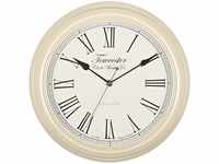 Towcester Clock Works Co. Acctim 26702 Redbourn Wanduhr, Cremefarben