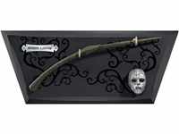 The Noble Collection Bellatrix Wand with Wall Display & Mini mask