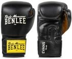 BENLEE Boxhandschuhe aus Leder Evans, Black, 08 oz