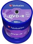 Verbatim DVD+R 4.7GB - 16-fache Brenngeschwindigkeit - hohe Lebensdauer -...