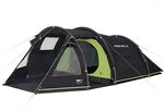 High Peak Tunnelzelt Atmos 3, Campingzelt mit Zeltboden, Trekkingzelt f&uuml;r 3