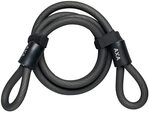 AXA ALA049 Schlaufenkabel-2231070000 Schlaufenkabel, schwarz, 120x4x4cm