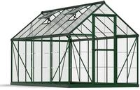 Palram - Canopia Aluminium Gew&auml;chshaus Hybrid 614 | Gr&uuml;n | 426x185x208 cm