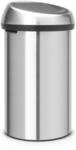 Brabantia M&uuml;lleimer Abfalleimer, Edelstahl, Matt Steel, 60L