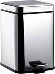 Emco 355300005 Abfallbeh&auml;lter System 2 Standmodell eckig, edelstahl